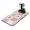 White-449, variant on Aesthetic Floral Design Coffee Bar Mat, Absorbent Vintage Dish Drying Pad, Botanical Kitchen Counter Protector