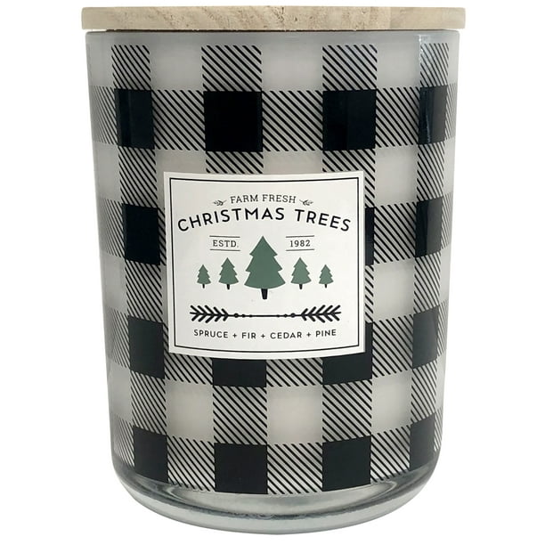 Gala Group Farm Fresh Holiday 2Wick Candle, Christmas Trees Scent 15