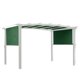 thumbnail image 1 of Yescom 17x6.8 Ft Universal Canopy Cover Replacement for 6Ft Curved Pergola Structure Green, 1 of 10