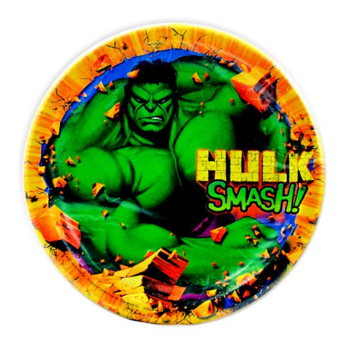 Incredible Hulk Animated Small Paper Plates (8ct)