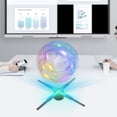 thumbnail image 2 of 3D Hologram Fan, 52CM 4-Blade LED Holographic Display Fan, 160° Wide Viewing Angle, 552 LEDs for Floating 3D Advertising, Shop, Exhibition, Promotion, 2 of 20