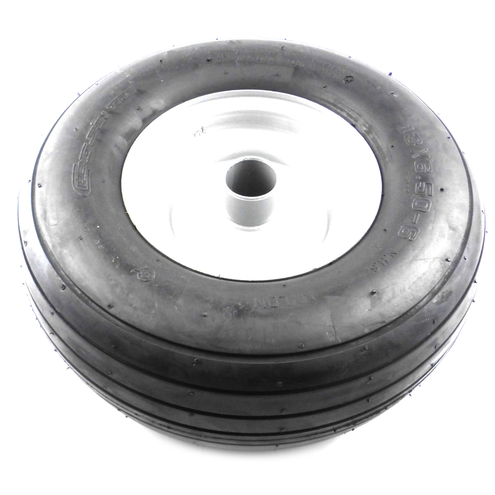 Genuine Dixie Chopper Complete Front Wheel Assembly 13x6.5x6 Pneumatic Rib Tire for Lawn Mowers / 401953