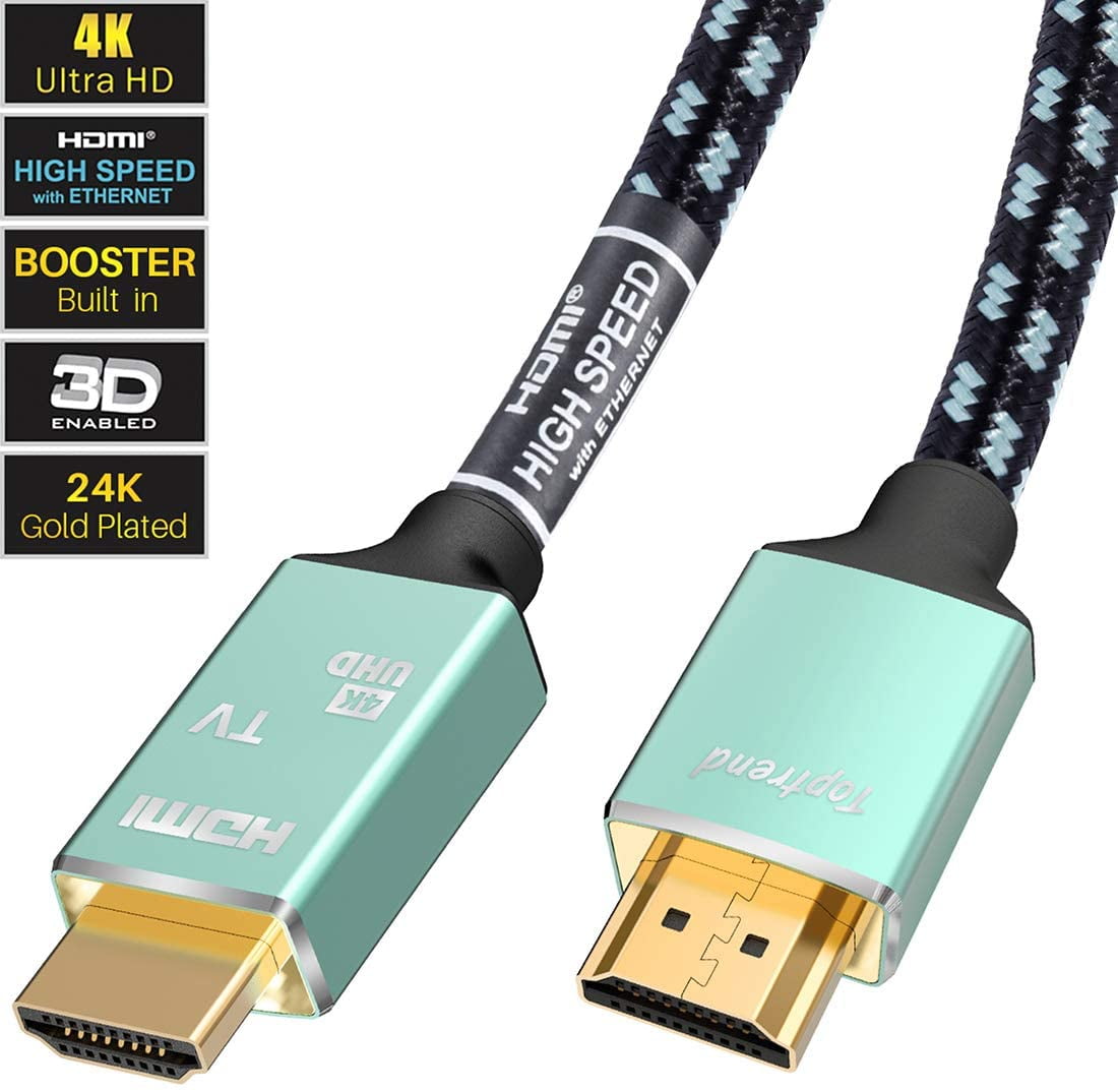 Active Booster 4K UHD HDMI Cable 35ft Support 2160p,3D, HDR,
