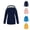 Navy, variant on Women's Raincoats Lightweight Windproof Waterproof Long Sleeve Zip Up Hooded Rain Coat with Pockets Rain Jacket Women