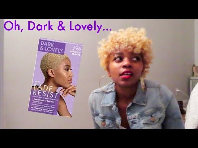 2 Pack Dark & Lovely Color #396 Luminous Blonde