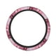 thumbnail image 1 of Fotbe Pink Glitter Heart Candy Funda para Volante Universal de 15 pulgadas, Accesorios para Auto para Hombre y Mujer, Protector de Volante Cómodo para SUV y Sedán, 1 of 6