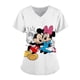 thumbnail image 2 of Ropa de hospital de bolsillo de Disney para mujer, uniforme de enfermera, camisetas para mujer, camisetas de Mickey para mujer 2023, camisetas con cuello en V, camisetas de Minnie Mouse, 2 of 5