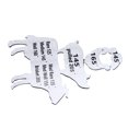 thumbnail image 1 of Meat Temperature  Guide, Compact Animal Cooking Temperature Guide Easy To Read Acrylic  For Beef Pork Chicken Fish For BBQ, 1 of 8