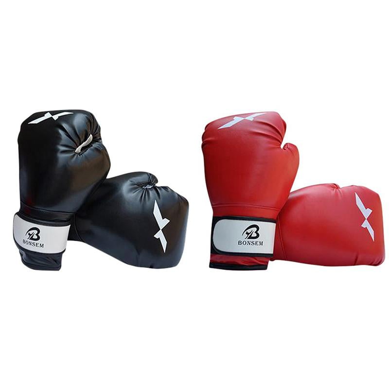 Details about   Sports Training Sparring Muay Thai Boxing Gloves Kids Children Fight Mitts 