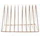 thumbnail image 3 of Organizador de archivos de metal de estilo moderno, triangular, de hierro, para escritorio Oro rosa, 3 of 9