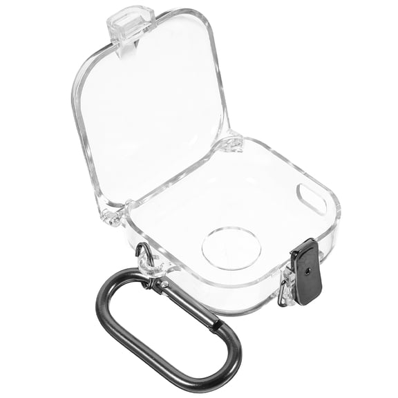 Portable Mini Earphone Case with Headset Buckle, Protective Storage Cover for Earbuds, Compact Carrying Case for Earphones