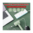 thumbnail image 2 of Hand Mixer Cordless Electric Blender Portable Multi- Food Beater for Mixing Eggs Whipping Cream Chopping Garlic C,1 x electric blender 1 x Chopping Garlic box 2 x mixing head 1 x usb cable,Green, 2 of 6