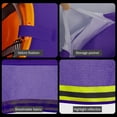 thumbnail image 3 of Sombrilla para sol LIZMOF de alta visibilidad, color morado, paquete de 2 unidades, 3 of 5