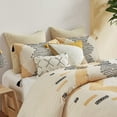thumbnail image 3 of Gracie Mills Alyssa 3-Piece Reversible Cotton Coverlet Set King Gray GRACE-13760, 3 of 5