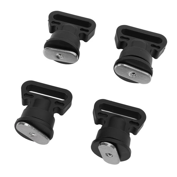 Track 4PCS Track Mount Tie Downs Marine Nylon Rope Securing Fasteners for Motorboat Inflatable Boat Kayak Dinghy