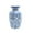 Blue and White, variant on Blue and White Ceramic Vase Tall Large Flower Vase for Home Decor 9.45 in NOVATRAX