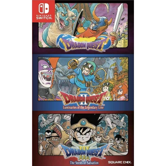 Dragon Quest Trilogy Collection 1+2+3 Para Nintendo Switch Square Enix Collection 1+2+3