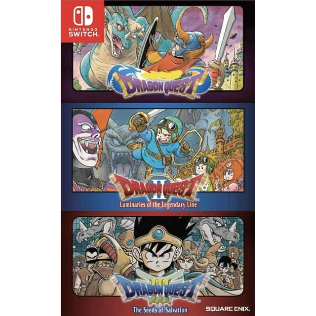 Dragon Quest Trilogy Collection 1+2+3 Para Nintendo Switch Square Enix Collection 1+2+3