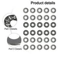 thumbnail image 4 of 10 Pcs Axk0819 Roulements à Billes pour Charges Lourdes 8Mm X 19Mm, 4 of 7