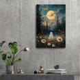 thumbnail image 6 of A White Ghost Stands in A Field of Daisies Home Decor Poster Wall Art Hanging Picture Print Bedroom Decorative Painting Posters Room Aesthetic 24x36inch(60x90cm), 6 of 6
