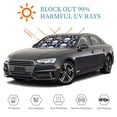 thumbnail image 5 of Bingfone white arrow Skull Car Windshield Sunshade,Sun Foldable Sun Shield Sun Visor for Car - Small, 5 of 8