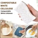 thumbnail image 5 of Paquete de 30 Esponjas Naturales y Ecológicas para Platos: Esponja de Cocina Biodegradable con Estropajo de Compostable, 5 of 7