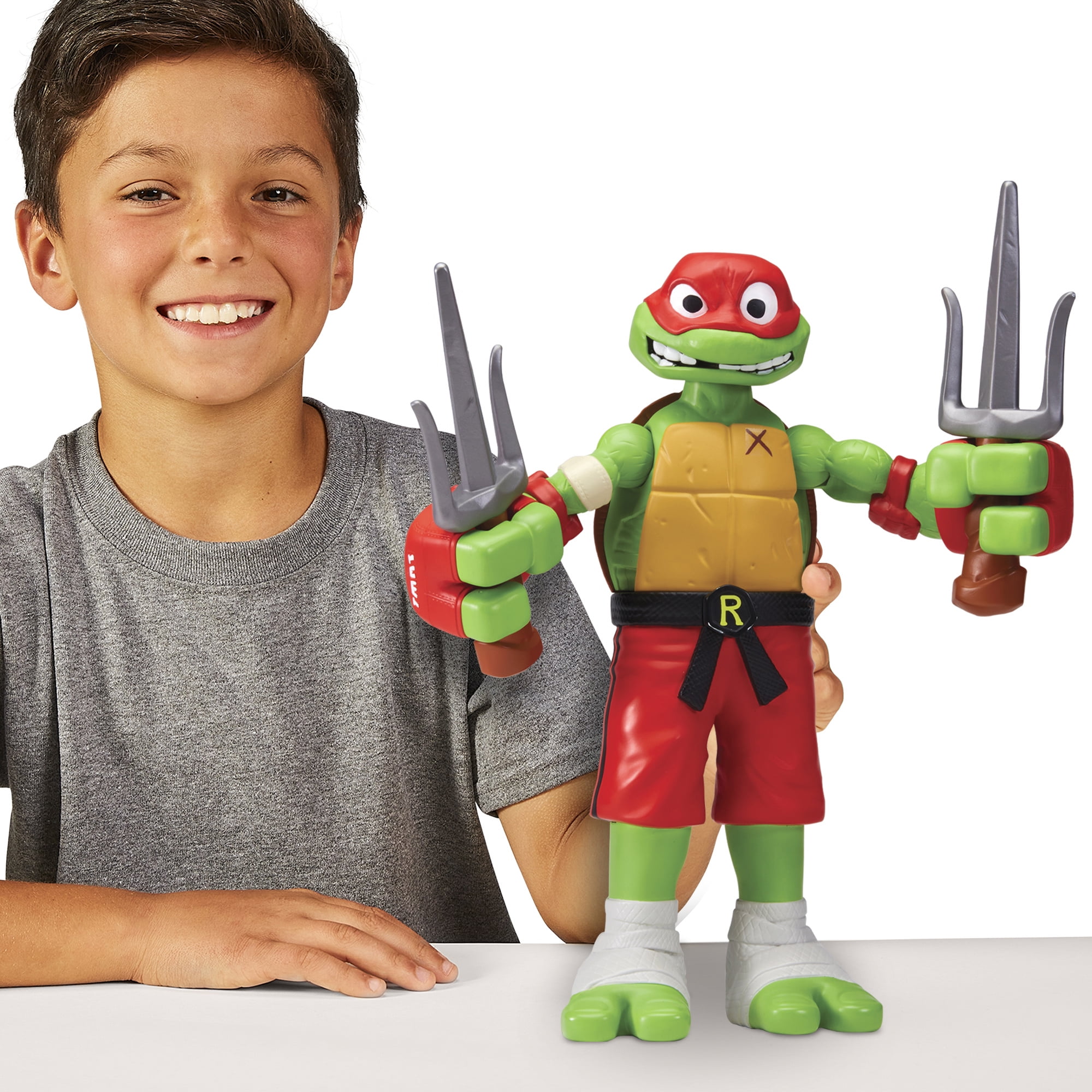 Tales of Teenage Mutant Ninja Turtles: Giant Roll N Punch Raphael Figure by Playmates Toys