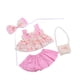 thumbnail image 5 of Muñeca de peluche perfke vestido de princesa 38 cm con falda corta y bolso, 5 of 8