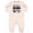 Natural Heather, variant on Chicago Illinois Someone Loves Me Skyline Baby Fleece Romper