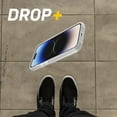 thumbnail image 5 of OtterBox Pop Symmetry Clear Series Back Cover Cell Phone Case for iPhone 14 Pro Max, Clear, 5 of 6