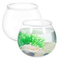 thumbnail image 1 of MesaSe 2 Pcs Bol à Poisson Rond Aquariums Vase Transparent Bols Bols de Lierre Ronds Stations de Propagation, 1 of 6