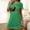 Green, variant on HaoXianJian Women's T-Shirt Nightgown Short Sleeve Sleepshirts Comfy Ladies Casual Cover Ups Nightdress