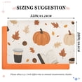 thumbnail image 6 of Yayeee Doormat for Indoor Entrance 32" x 20" Non Slippery Floor Rug, Hand Drawn Pumpkin, 6 of 8