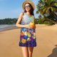 thumbnail image 3 of Balery Spring Flower Seasonal Vestidos de verano para mujer con estampado: vestido holgado sin mangas, vestido playero informal y cómodo para días calurosos., 3 of 7