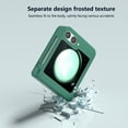 thumbnail image 6 of for Samsung Galaxy Z Flip 6 Case with Hinge Protection, Skin-Friendly Shockproof Drop Proof Full Body Protective Slim Cover Protective Case for Samsung Galaxy Z Flip 6,Darkgreen, 6 of 6