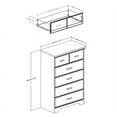 thumbnail image 5 of South Shore Versa, Traditional Chest, Brown, 5 of 11