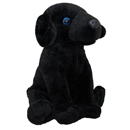 black lab soft toy