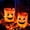 003 Orange, variant on Loyisod Led Light Trick Or Treat Bag Pumpkin Candy Tote Bucket Multipurpose Reusable Basket Portable Collapsible Light up Bucket Candy Bags for Party