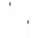 thumbnail image 1 of Matsuzay Cepillo de limpieza de biberones de silicona para tazas de café y té de la leche, depurador para el hogar, oficina, cocina, herramienta blanco 2piezas Matsuzay CBP211856, 1 of 6
