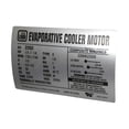 thumbnail image 2 of Motor enfriador evaporativo, fabricación de diales de 1/3 HP, 115 V, 2 velocidades, 2 of 2