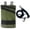 Army Green, variant on Lume Wear Adjustable Running Waist Pack a Lightweight Sports Waist Pouch for ID Cards Keys and Phone. A Gear Organizer for Outdoor Camping Travel and Hiking for Men and Women