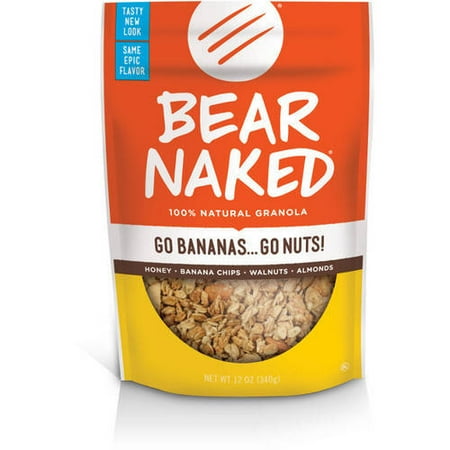 Bear Naked 100% Pure & Natural Cereal, Banana Nut 12 oz