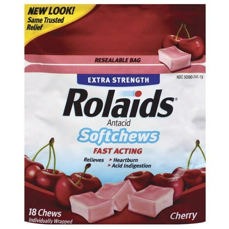 McNeil Rolaids Antacid, 18 ea