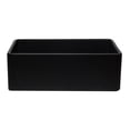 thumbnail image 2 of Pemberly Row 30" Black Reversible Single Fireclay Farmhouse Kitchen Sink, 2 of 10
