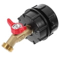 thumbnail image 1 of Adaptador de contenedor IBC Accesorio de tanque IBC Accesorio de barril de tonelada IBC con grifo de 1/2 pulgada, 1 of 5