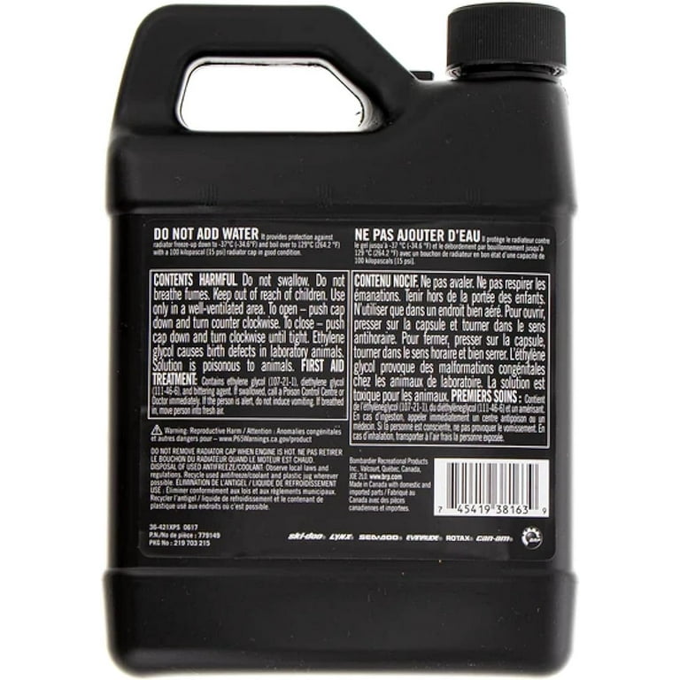 CAN AM OEM XPS Universal Pre-Mixed Green Coolant 1 Quart for