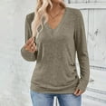 thumbnail image 4 of Sweaters For Women Trendy Plus Oversized Sweatshirt Fall Sweaters Crewneck Sweatshirts Long Sleeve Tops Dressy Young Adult Fashion, 4 of 7