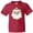 Red, variant on Inktastic Cute Santa Claus Face Youth T-Shirt