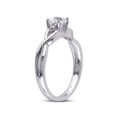 thumbnail image 2 of 3/8 Carat (ctw) Princess-Cut Lab-Created White Sapphire Infinity Ring  Sterling Silver, 2 of 5
