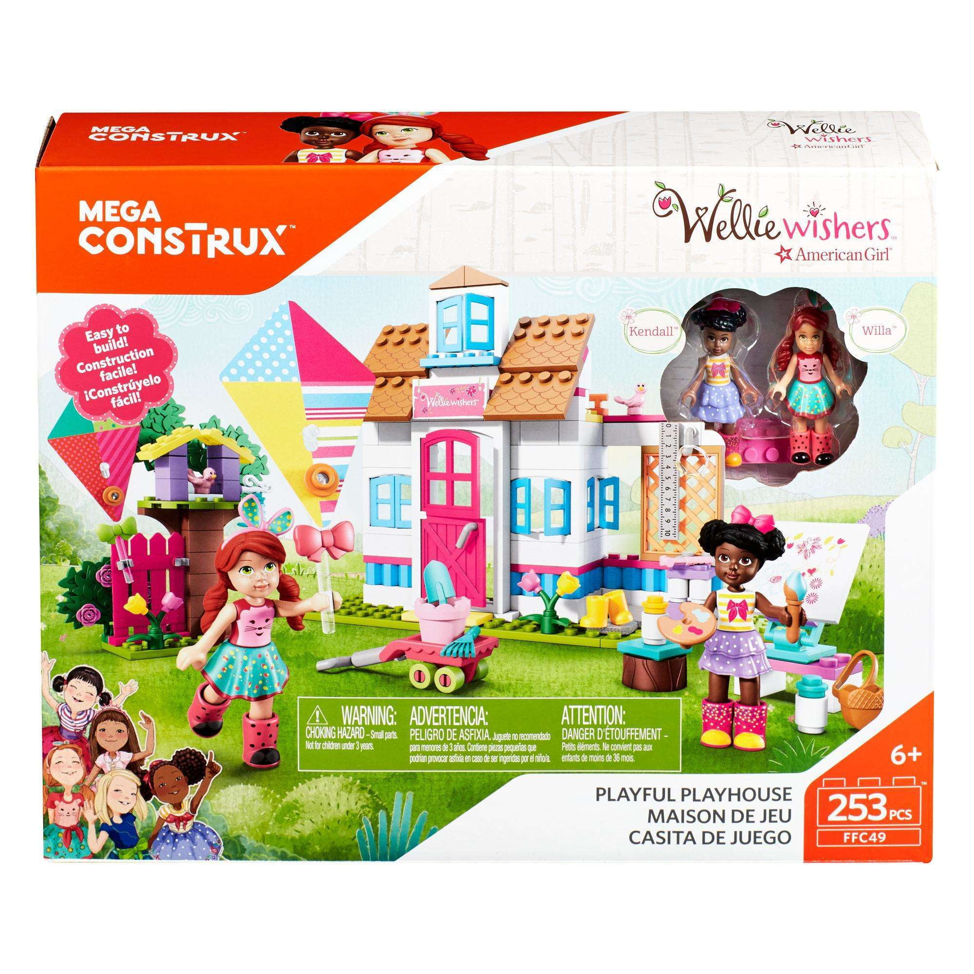 MEGA Construx Welliewishers Playful Playhouse Buildable Playset Mattel 7esgzb1 for sale online